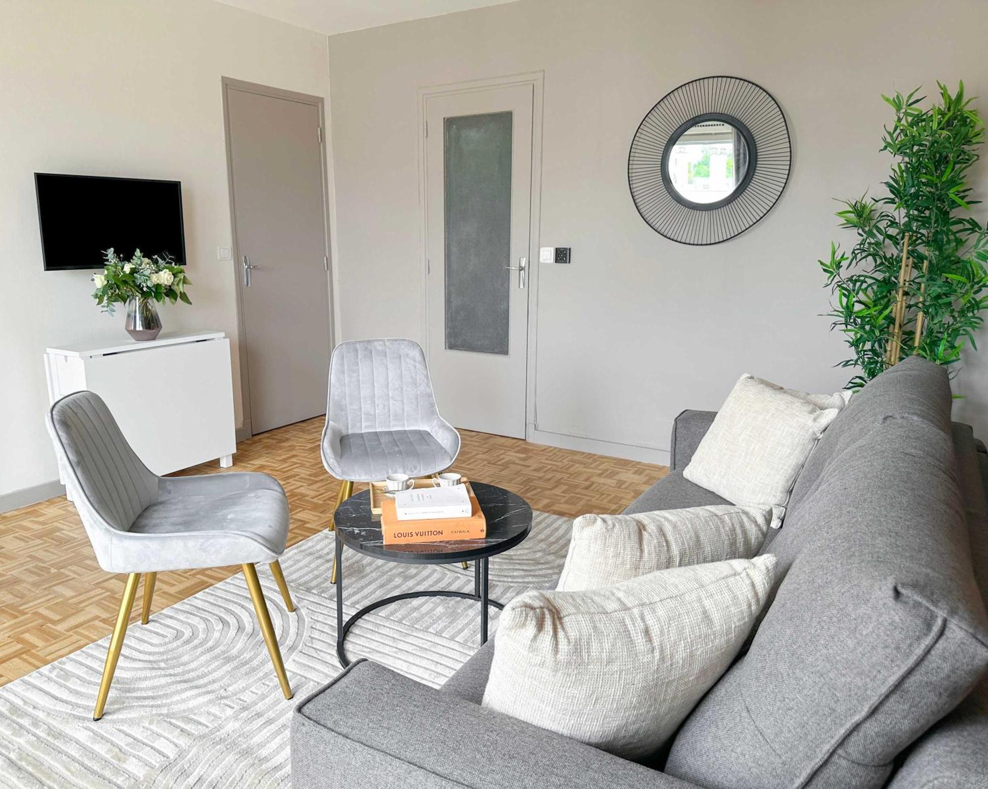 Brand-New Studio With Eiffel Tower View Paris Exteriör bild
